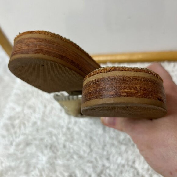 Jack Rogers Signature Jack's Flat Sandal Platinum Silver Size 9‎ - Picture 6 of 6